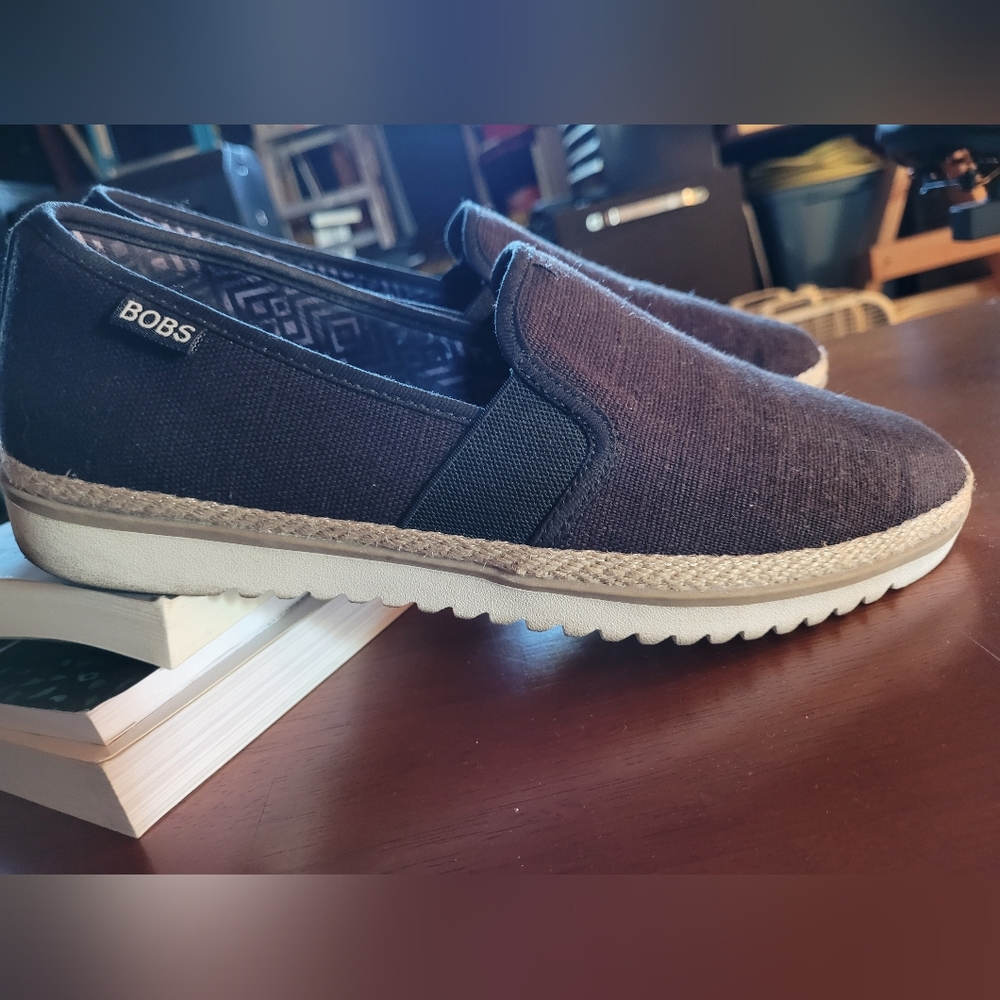 Skechers Bob's Flexpadrille espadrille shoes size 9.5